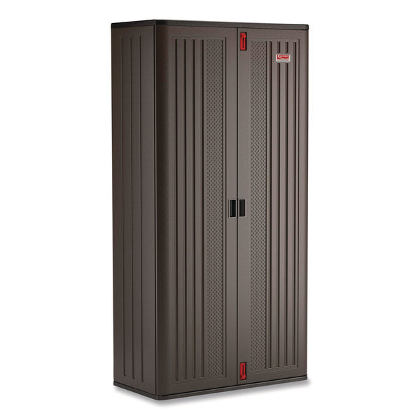 Suncast Commercial® Mega Tall Storage Cabinet, 40 x 20.25 x 80.25, Gray (SUABMCCPD8004) Each