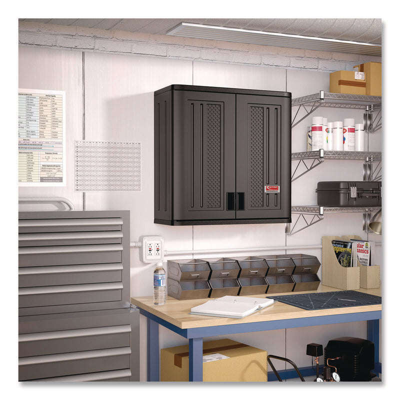 Suncast Commercial® Wall Storage Cabinet, 30 x 12 x 30.25, Gray (SUABMCCPD3000) Each