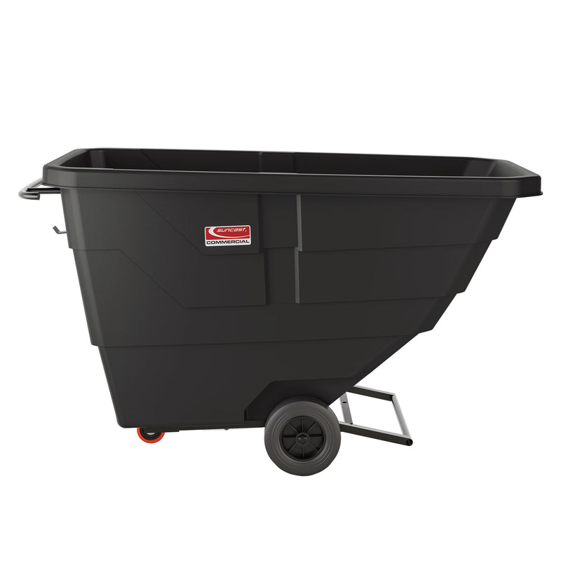 0.75 cu yd Light Duty Tilt Truck, 750 lb Capacity, Black (SUARMTTLD75D) Each