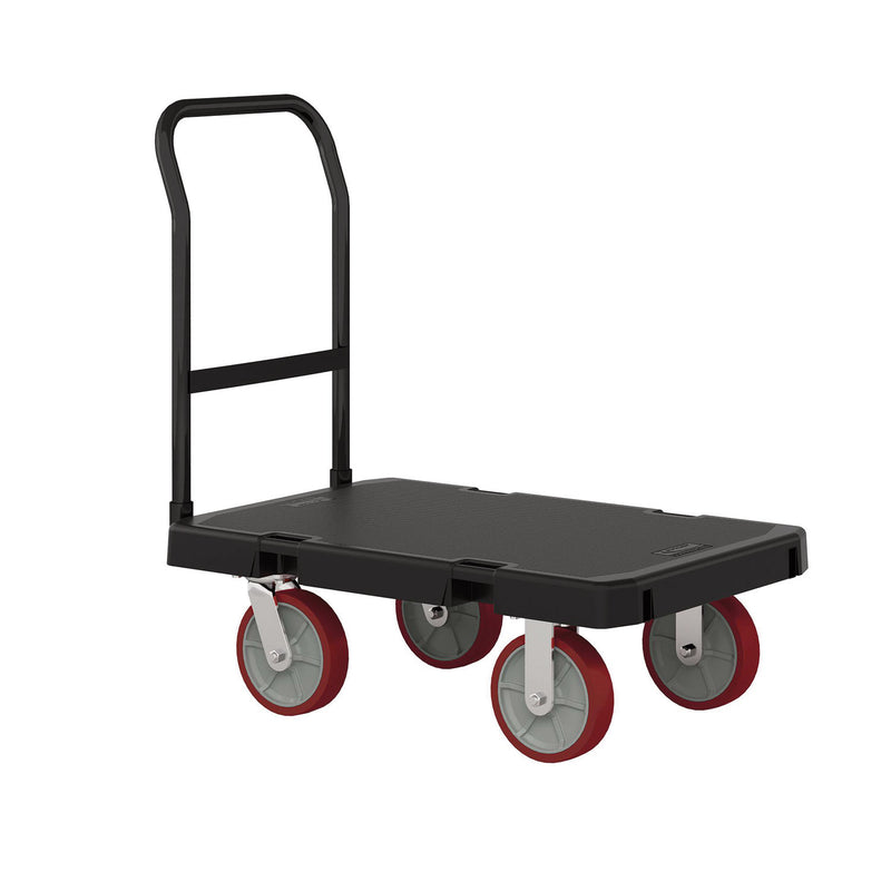 Resin Platform Truck, 1,600 lb Capacity, 24" x 36", Black (SUAPDPT2436) Each