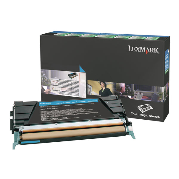 Lexmark™ X746A4CG Toner, 7,000 Page-Yield, Cyan (LEXX746A4CG)