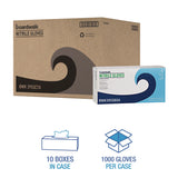 Boardwalk® Blue Disposable Nitrile Gloves, 380 Series, Powder-Free, Large, 4 mil Thick, 9.5" Long, Blue, 100/Box, 10 Boxes/Carton (BWK370LCT) Case of 1000