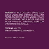 Wellsley Farms™ Milk Chocolate Covered Raisins, 50 oz Jar (GRR22002345) Each