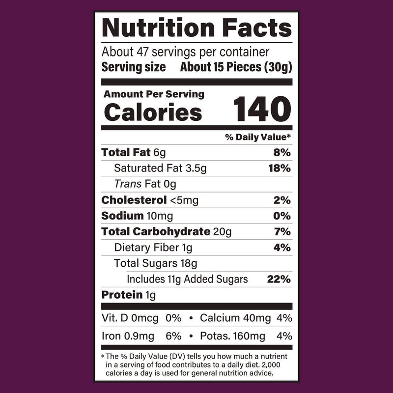 Wellsley Farms™ Milk Chocolate Covered Raisins, 50 oz Jar (GRR22002345) Each
