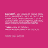 Wellsley Farms™ Milk Chocolate Covered Cashews, 44 oz Jar (GRR22002346) Each
