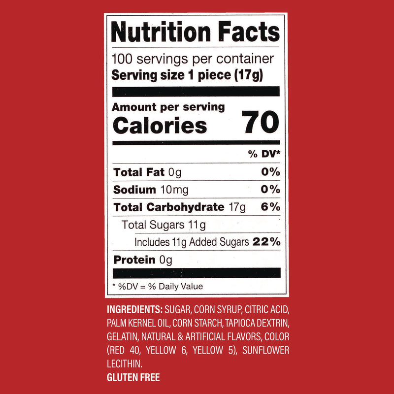 Starburst® Pops Fruit Chew Filled Lollipops Variety Pack, Assorted Flavors, 0.6 oz Individually Wrapped Lollipops, 100/Carton (GRR22002358) Case of 100