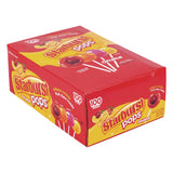 Starburst® Pops Fruit Chew Filled Lollipops Variety Pack, Assorted Flavors, 0.6 oz Individually Wrapped Lollipops, 100/Carton (GRR22002358) Case of 100