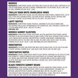 NERDS® Party Mix Stand Up Bag, Assorted Fruity, 40.98 oz Bag, 120 Pieces (GRR22002359) Case of 120