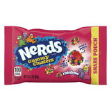 NERDS® Rainbow Gummy Clusters Share Pack, Assorted Flavors, 3 oz Packet, 12/Carton (GRR22002360) Case of 12