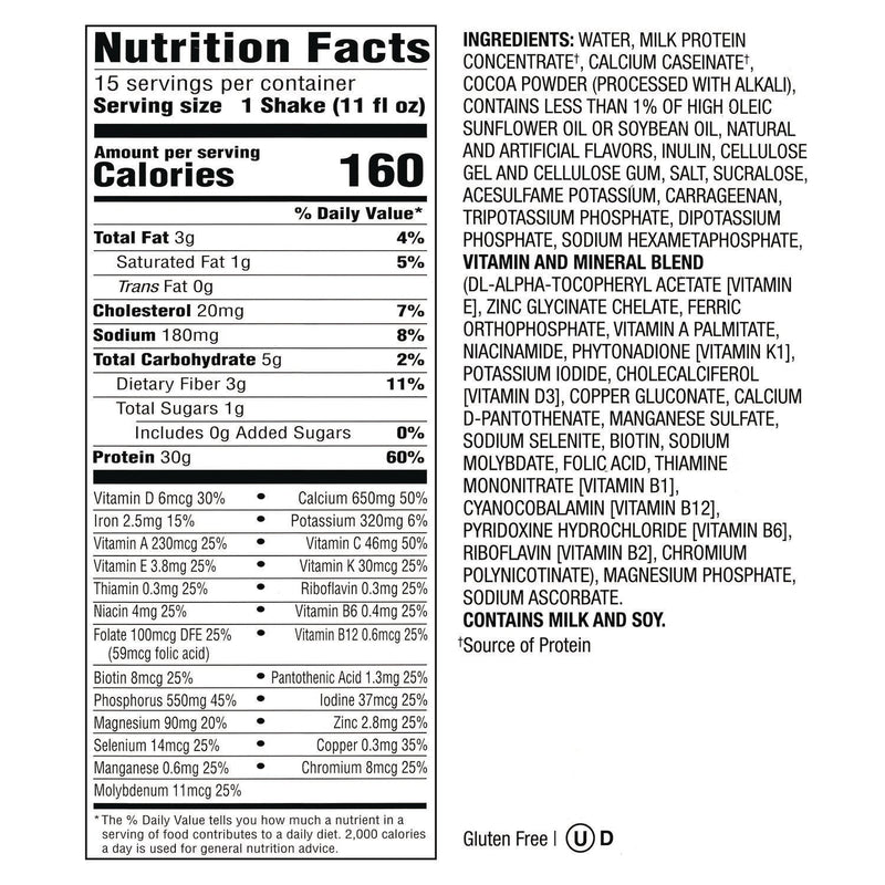 Premier Protein® Chocolate Shake, 11 oz, 15/Carton (GRR22002369) Case of 15