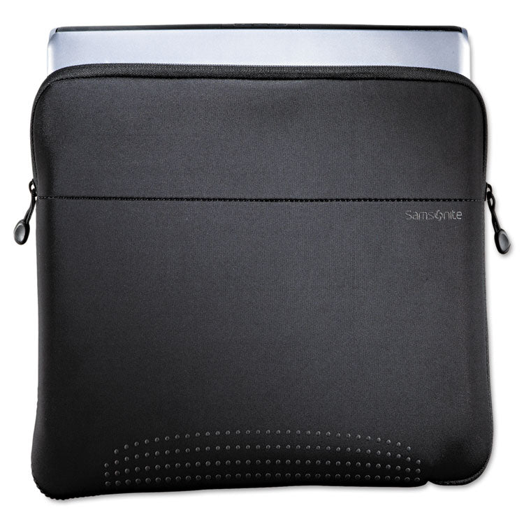 Samsonite® Aramon Laptop Sleeve, Fits Devices Up to 15.6", Neoprene, 15.75 x 1 x 10.5, Black (SML433211041) Each