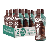 OWYN™ 20 g Protein Drink, Chocolate, 12 oz Bottle, 12/Carton (GRR38200001) Case of 12