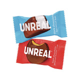 UNREAL® Dark Chocolate Coconut Minis and PB Cups Variety, 11.1 oz Bag (Dk Chocolate Coconut), 10.05 oz Bag (Dk Chocolate PB), 2/CT (GRR60003006) Case of 2