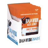 Baja Jerky Beef Jerky Sweet Orange Snack Pack, Sweet Orange, 1 oz Packet, 12/Carton (GRR22002306) Case of 12