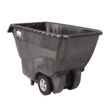 Rubbermaid® Commercial Tilt Truck Wheels, 12" Wheel, Black (SGS1013L10000) Each