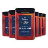 1850 Expedition Blend Roast Ground Coffee, 12 oz Canister (FOL93312EA) Each