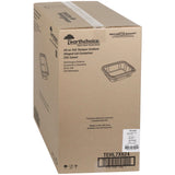 Pactiv Evergreen EarthChoice Tamper Evident Recycled Hinged Lid Deli Container, 24 oz, 7.25 x 6.37 x 2, Clear, 231/Carton (PCTTEHL7X624) Case of 231
