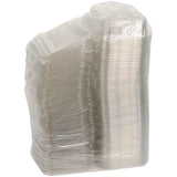 Pactiv Evergreen EarthChoice Tamper Evident Recycled Hinged Lid Deli Container, 24 oz, 7.25 x 6.37 x 2, Clear, 231/Carton (PCTTEHL7X624) Case of 231