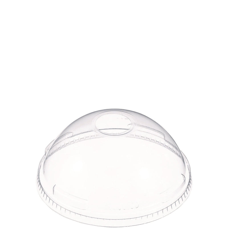 Plastic Dome Lid, Fits 32 oz Cold Cups, Clear, 25/Sleeve, 20 Sleeves/Carton (SCCDL639) Case of 500