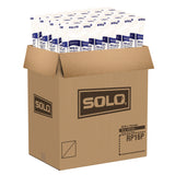 SOLO® Double Sided Poly (DSP) Paper Cold Cups, 16 oz, White, 50 Cups/Sleeve, 20 Sleeves/Carton (SCCRP16P2050) Case of 1000