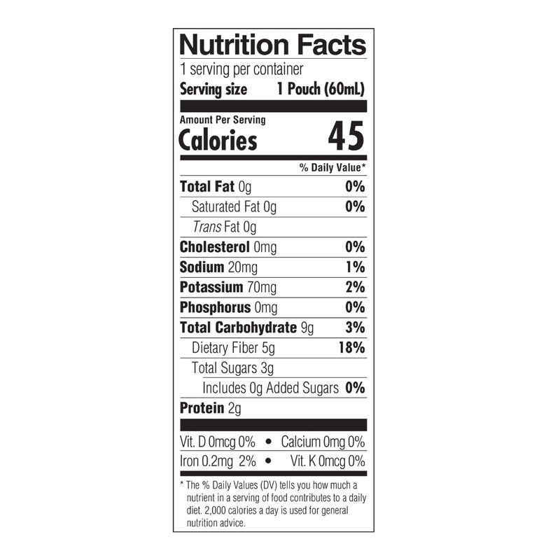 Banatrol® TF Tube Feeding Formula Unflavored Liquid 60 mL Pouch (1216151_EA) 1/EA