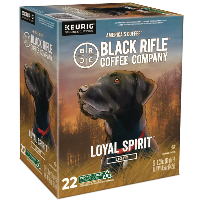 Black Rifle® Coffee Company Loyal Spirit Coffee K-Cups, 88/Carton (GMT0571CT) Case of 88