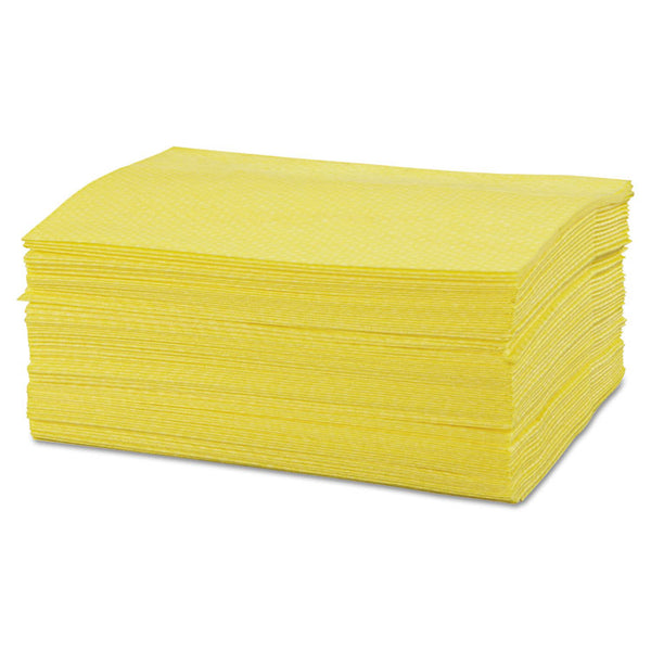 Chix® Masslinn Dust Cloths, 1-Ply, 16 x 24, Unscented, Yellow, 50/Pack, 8 Packs/Carton (CHI0213) 8 Boxes of 50