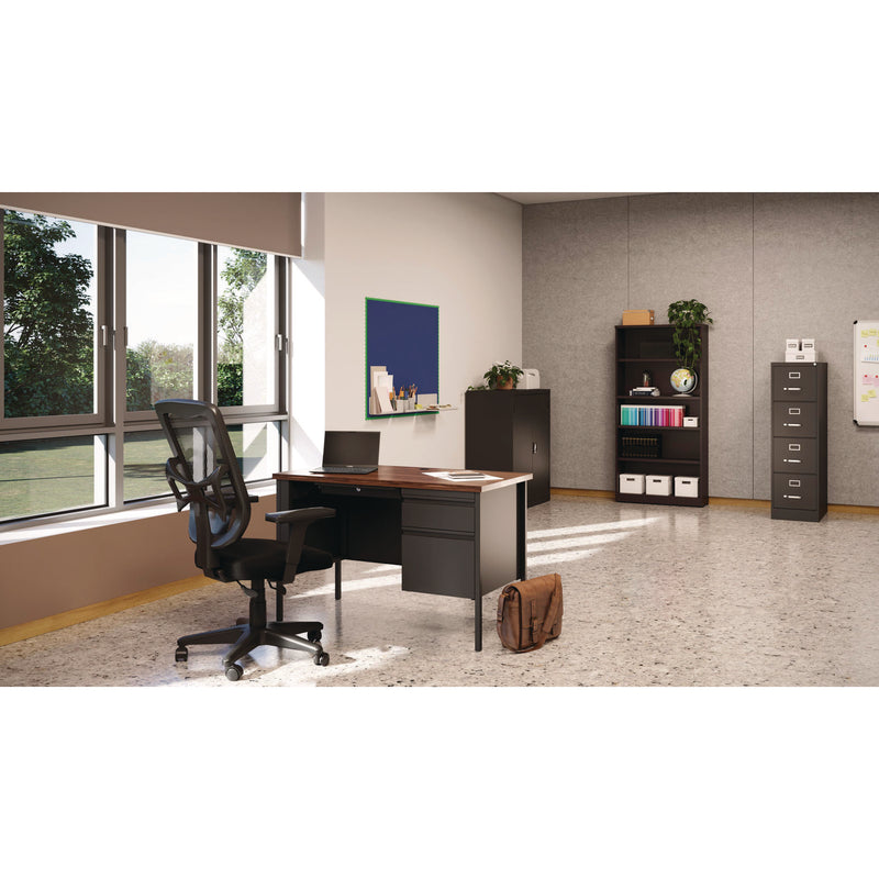 Alera® Economy Assembled Storage Cabinets, 3 Shelves, 36" x 18" x 42", Black (ALEHCM4218BK) Each