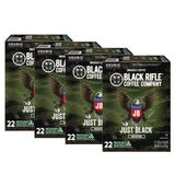 Black Rifle® Coffee Company Just Black Coffee K-Cups, 88/Carton (GMT0547CT) Case of 88