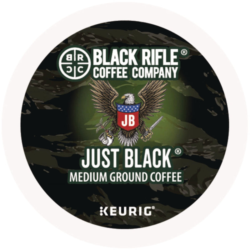 Black Rifle® Coffee Company Just Black Coffee K-Cups, 88/Carton (GMT0547CT) Case of 88