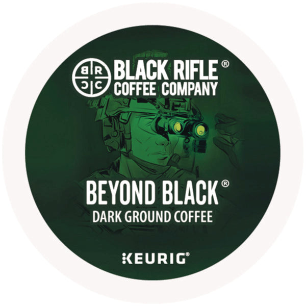 Black Rifle® Coffee Company Beyond Black Coffee K-Cups, 22/Box (GMT0499) Box of 22