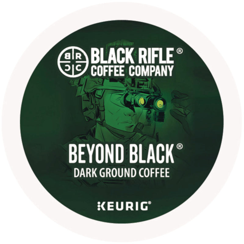 Black Rifle® Coffee Company Beyond Black Coffee K-Cups, 88/Carton (GMT0499CT) Case of 88