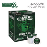 Black Rifle® Coffee Company Beyond Black Coffee K-Cups, 88/Carton (GMT0499CT) Case of 88