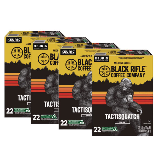Black Rifle® Coffee Company Tactisquatch Coffee K-Cups, 88/Carton (GMT0490CT) Case of 88