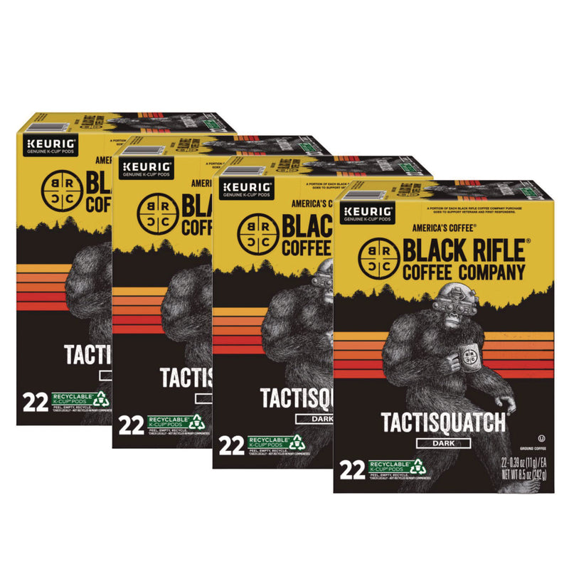 Black Rifle® Coffee Company Tactisquatch Coffee K-Cups, 88/Carton (GMT0490CT) Case of 88