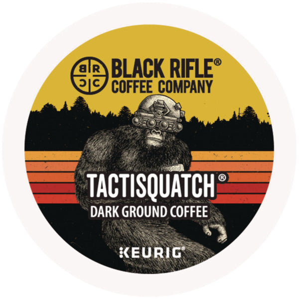 Black Rifle® Coffee Company Tactisquatch Coffee K-Cups, 88/Carton (GMT0490CT) Case of 88