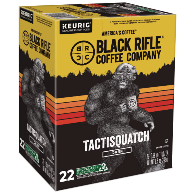 Black Rifle® Coffee Company Tactisquatch Coffee K-Cups, 88/Carton (GMT0490CT) Case of 88