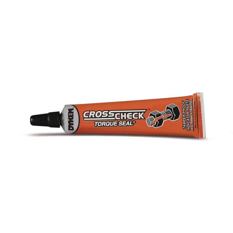 Dykem Cross Check Torque Seal Tamper-Proof Indicator Paste, 1 oz Tube, Orange, 24/Carton (ITW83314) Case of 24