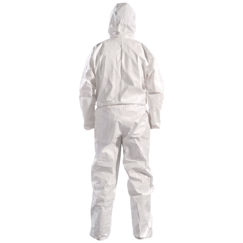 KleenGuard™ A50 Breathable Splash and Particle Protection Overalls, White, 2X-Large, 25/Carton (KCC51928) Case of 25