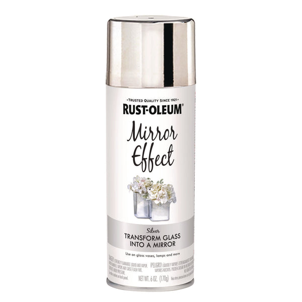 Rust-Oleum® Specialty Mirror Effect Spray Paint, High Gloss Mirror, 6 oz Aerosol Can (RST301494) Each
