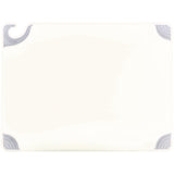 San Jamar® Saf-T-Grip Cutting Board, Plastic, 24 x 18 x 0.5, White (SJMCBG182412WH) Each