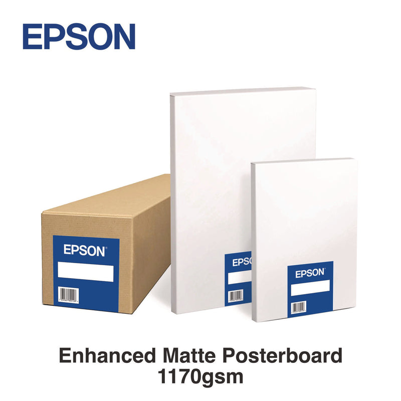 Epson® Enhanced Matte Posterboard, 24 x 30, 47 mil, White, 10/Pack (EPSS450432)