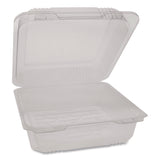 Pactiv Evergreen SmartLock PET Hinged Lid Bakery Container, 8.75 x 8.25 x 3.63, Clear, 200/Carton (PCT0CAH09700000) Case of 200
