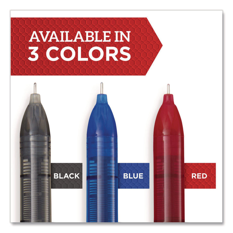 Sharpie® Roller Professional Design Rollerball Pen, Stick, Fine 0.5 mm, Black Ink, Black Barrel, 8/Pack (SAN2116307) Each