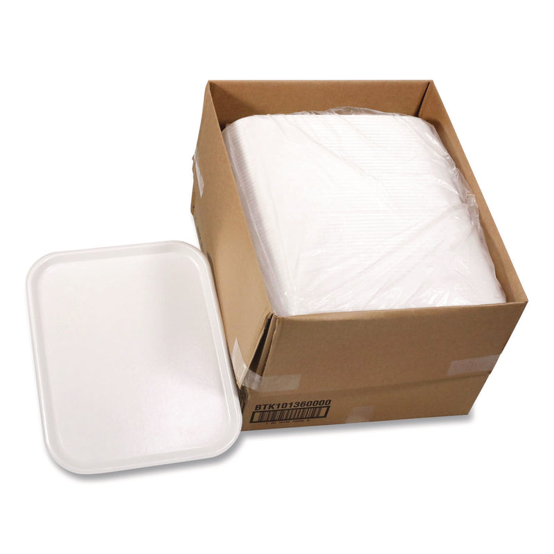 Pactiv Evergreen Laminated Foam Serving Tray, 18 x 14, White, 100/Carton (PCTBTK101360000) Case of 100
