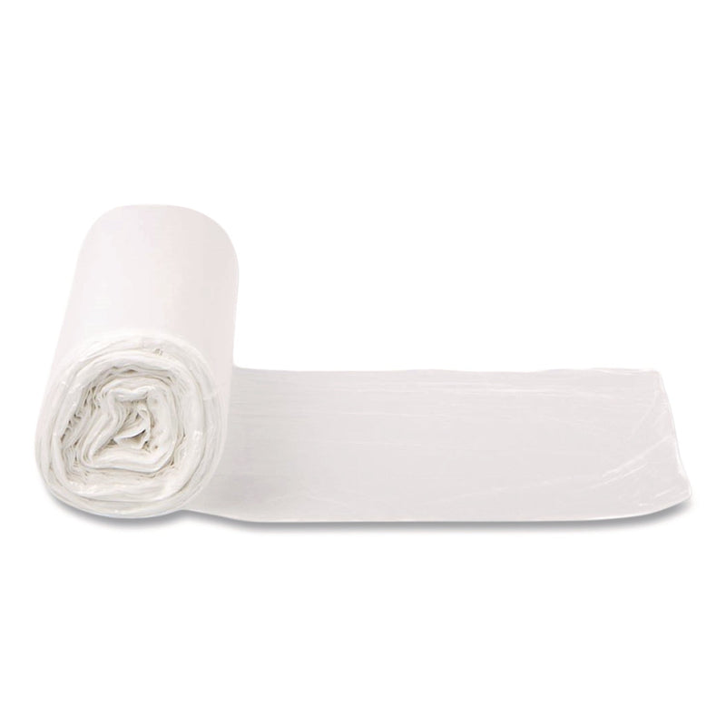 Pitt Plastics Vu Thru Liner Low Density Can Liner, 60 gal, 0.95 mil, Natural, Roll, 100/Carton (PITP6530XC) Case of 100