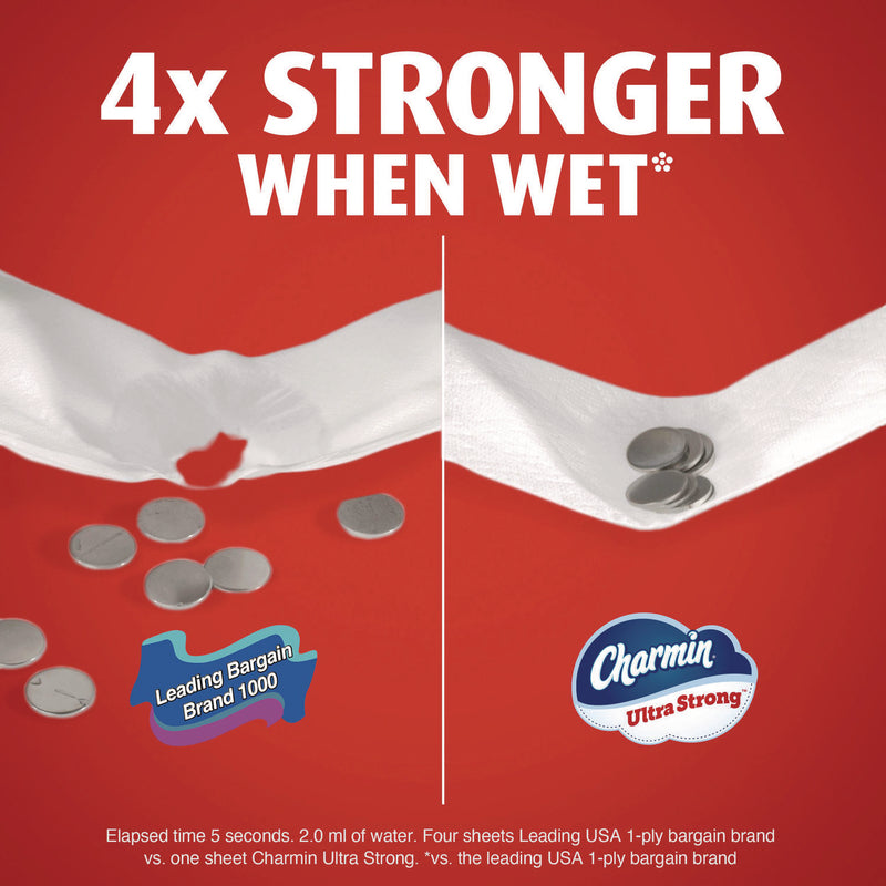Charmin® Ultra Strong Bathroom Tissue, Septic Safe, 2-Ply, White, 220 Sheet/Roll, 4/Pack, 8 Packs/Carton (PGC13220) Case of 8