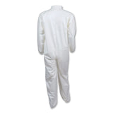 KleenGuard™ A40 Coveralls, Open Wrists and Ankles, Medium, White, 25/Carton (ANS44312) Case of 25