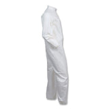 KleenGuard™ A40 Coveralls, Open Wrists and Ankles, Medium, White, 25/Carton (ANS44312) Case of 25