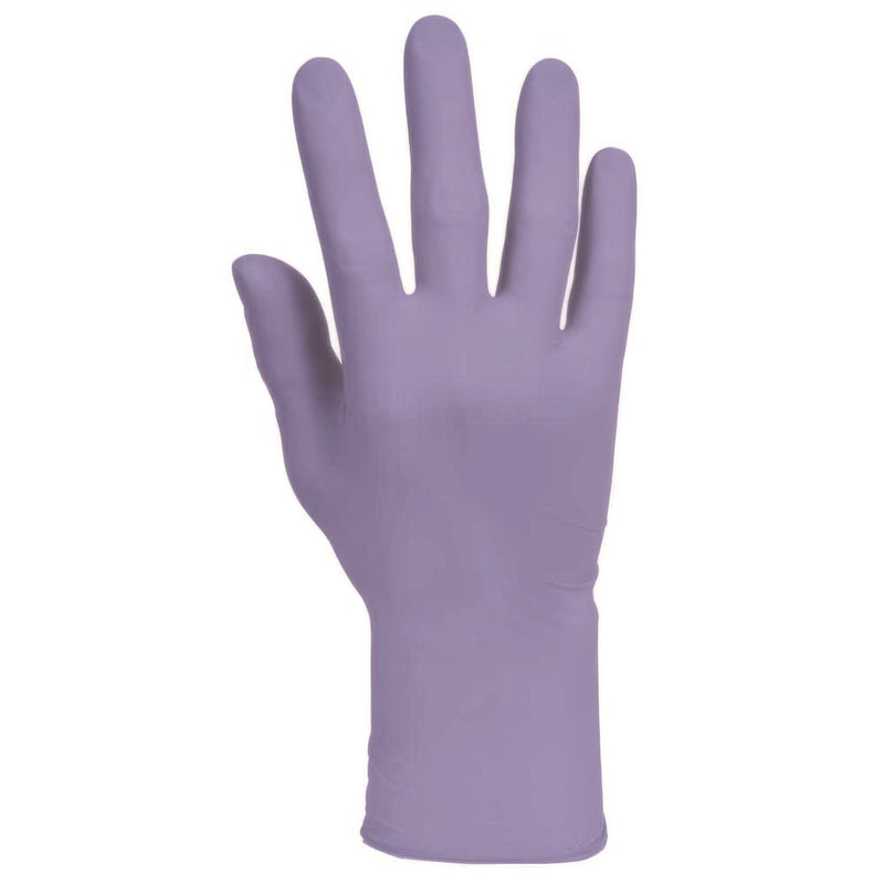 Kimtech™ PURPLE NITRILE Exam Gloves, Powder-Free, X-Small, 2.8 mil Thick, Lavender, 250/Box (KCC52816) Box of 250